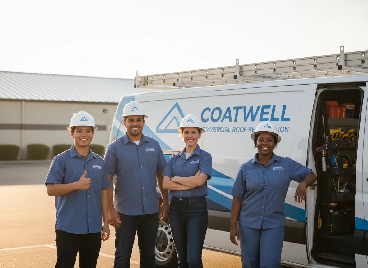 Commercial roof coating company in Axtell, TX